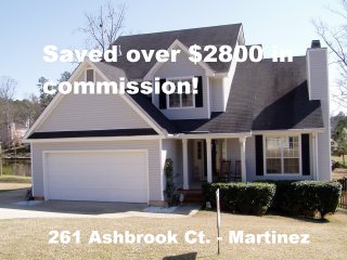 261 Ashbrook Dr. - Martinez - Saved over $2800 in commissions!